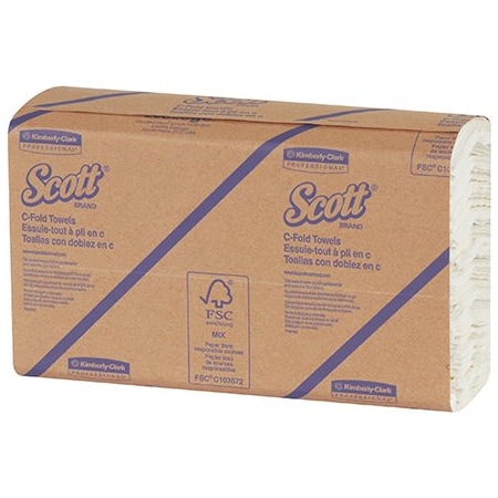 Scott Surpass C-Fold Paper Towels, White BUY00087710